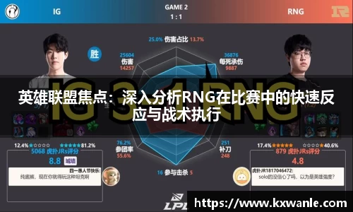 英雄联盟焦点：深入分析RNG在比赛中的快速反应与战术执行